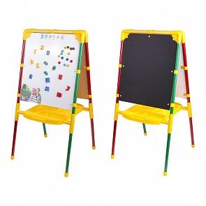 Мольберт детский двусторонний с большим пеналом - Светофор (Ника, М1 СВЕТОФОРsim)